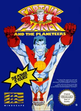 Captain Planet and the Planeteers (Asia) (En) (Pirate) box cover front